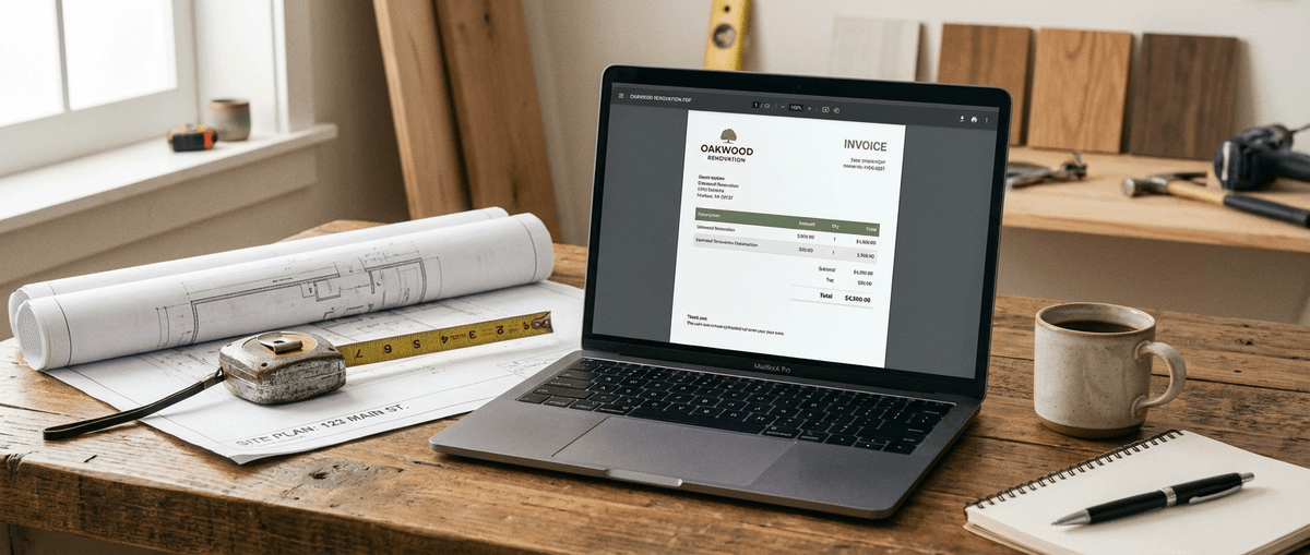 Construction Invoice Template: What to Include So You Actually Get Paid